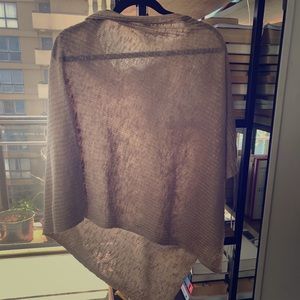 Eileen Fisher Beige Pancho